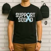 Support Squad Prostate Cancer Awareness T-Shirt thumb 6