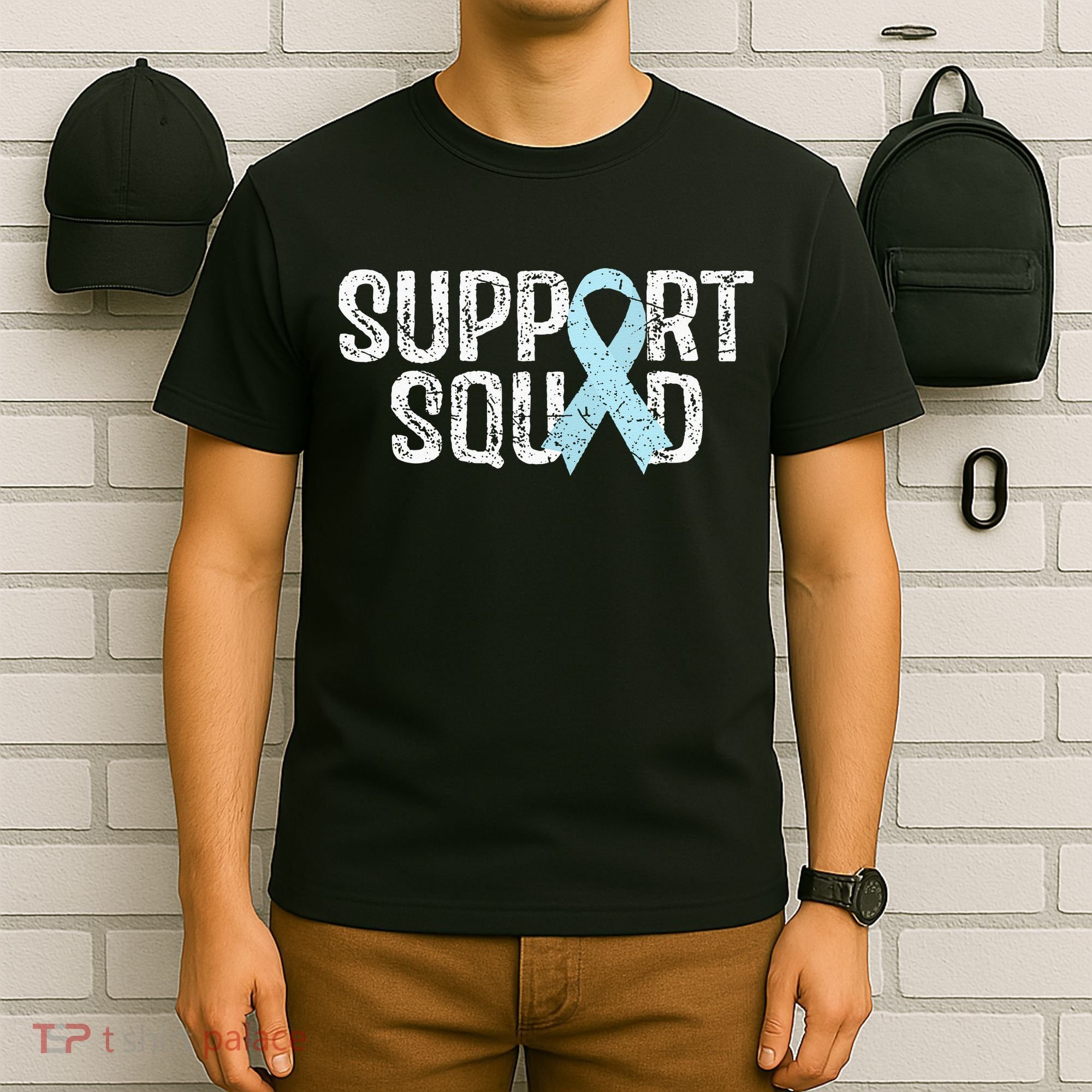 Support Squad Prostate Cancer Awareness T-Shirt