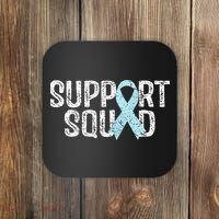 Support Squad Prostate Cancer Awareness Coaster thumb 0
