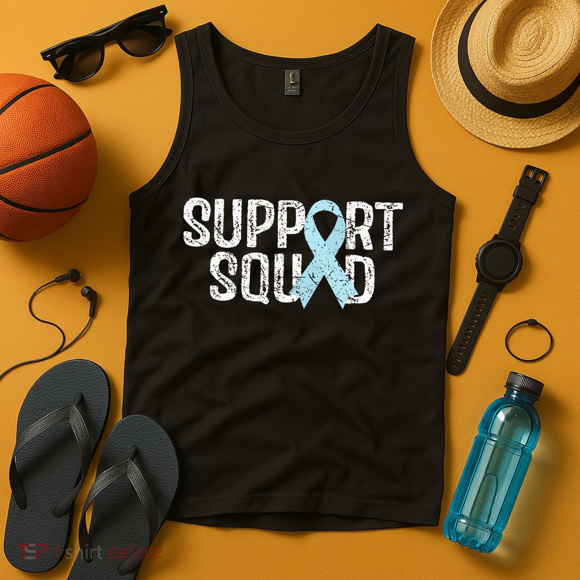 Support Squad Prostate Cancer Awareness Tank Top
