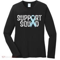 Support Squad Prostate Cancer Awareness Women's Long Sleeve Shirt thumb 0