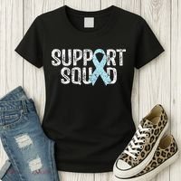 Support Squad Prostate Cancer Awareness Women's T-Shirt thumb 3