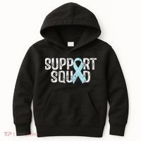 Support Squad Prostate Cancer Awareness Kids Hoodie thumb 0