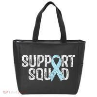 Support Squad Prostate Cancer Awareness Tote Bag thumb 0
