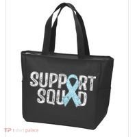 Support Squad Prostate Cancer Awareness Tote Bag thumb 3