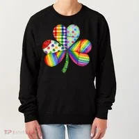 Shamrock St Patrick S Day Irish Clover Women's Sweatshirt thumb 0