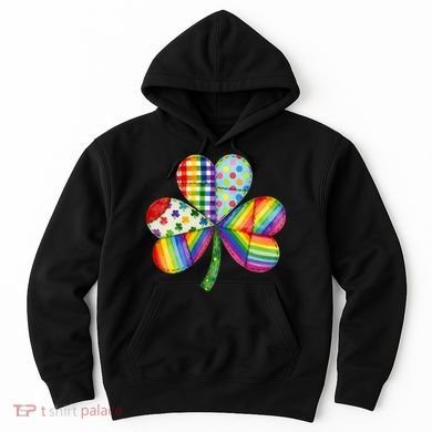 Shamrock St Patrick S Day Irish Clover Hoodie