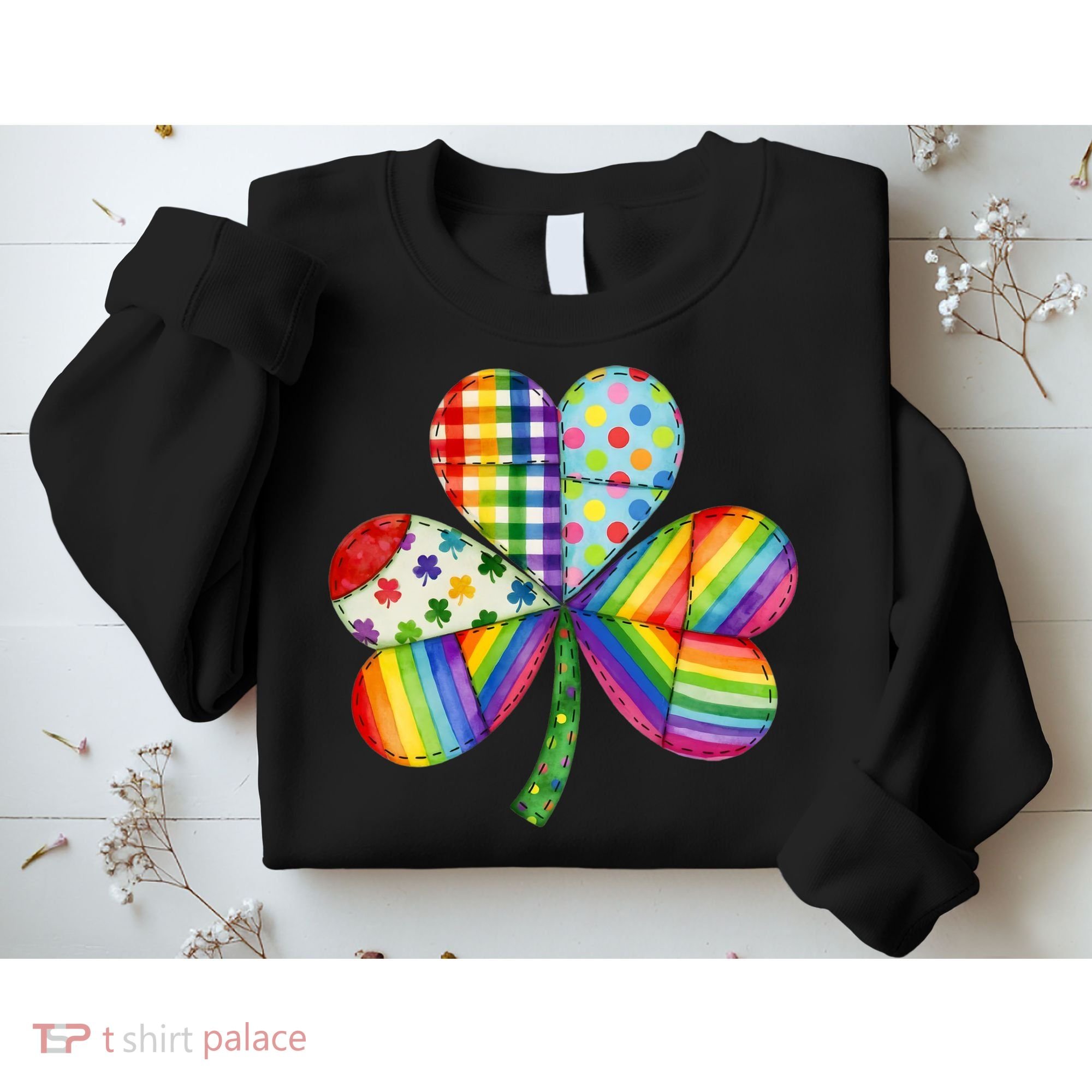 Shamrock St Patrick S Day Irish Clover Sweatshirt