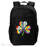 Shamrock St Patrick S Day Irish Clover Backpack thumb 0