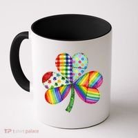 Shamrock St Patrick S Day Irish Clover Coffee Mug thumb 0