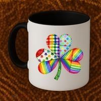 Shamrock St Patrick S Day Irish Clover Coffee Mug thumb 2