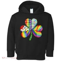 Shamrock St Patrick S Day Irish Clover Toddler Hoodie thumb 0