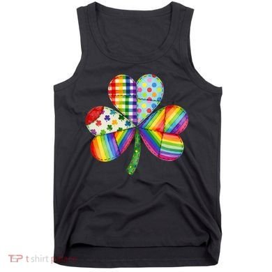 Shamrock St Patrick S Day Irish Clover Tank Top