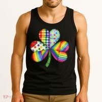 Shamrock St Patrick S Day Irish Clover Tank Top thumb 3