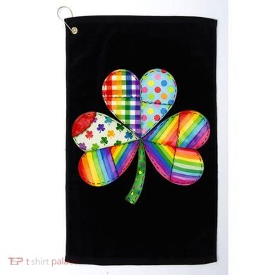 Shamrock St Patrick S Day Irish Clover Golf Towel