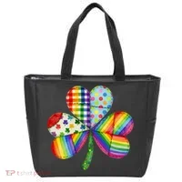 Shamrock St Patrick S Day Irish Clover Tote Bag thumb 0