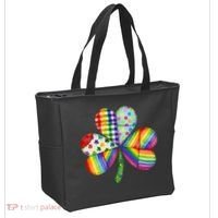 Shamrock St Patrick S Day Irish Clover Tote Bag thumb 2