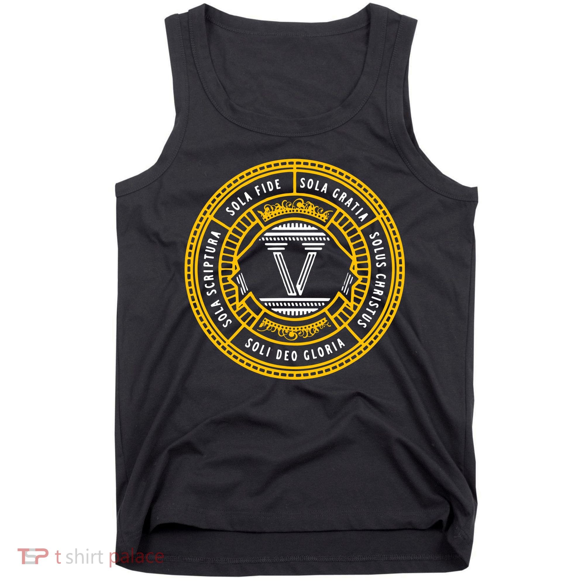 Sola Scriptura Protestant Christian Reformation 5 Solas Tank Top