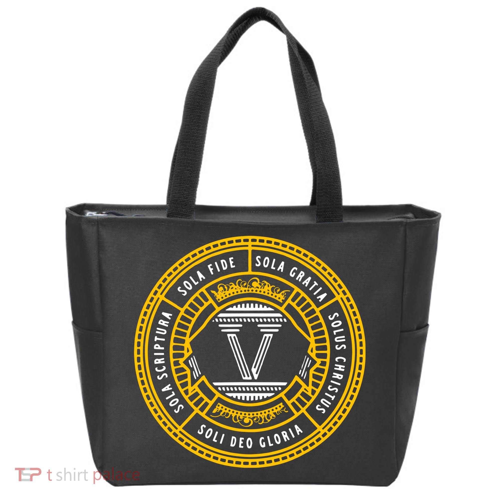 Sola Scriptura Protestant Christian Reformation 5 Solas Tote Bag