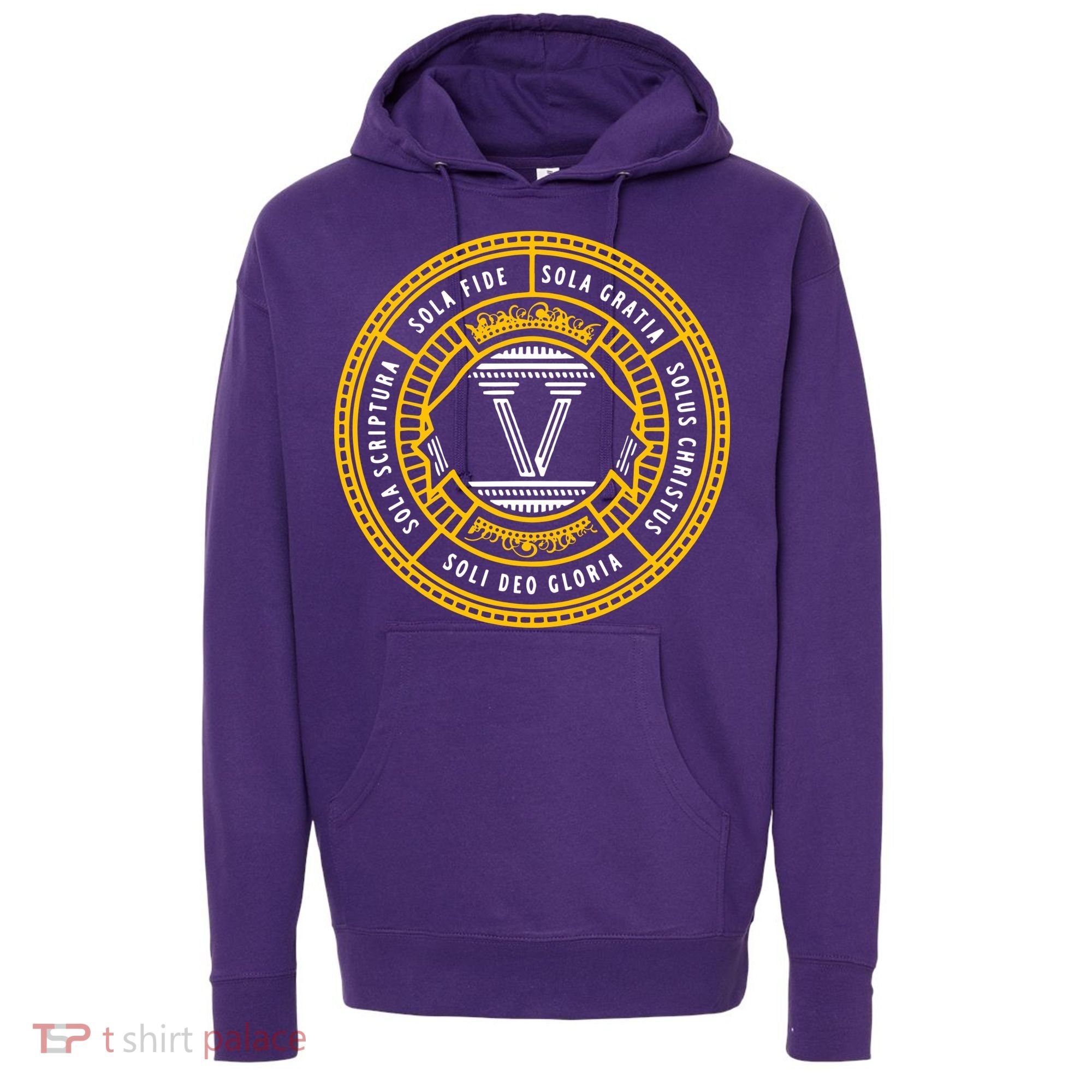 Sola Scriptura Protestant Christian Reformation 5 Solas Hoodie