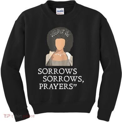 Sorrows Sorrows Prayers Kids Sweatshirt
