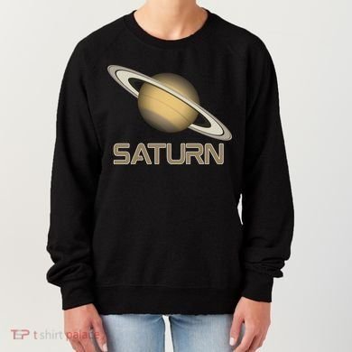 Solar System Planet Saturn Rings Outer Space  Women's Sweatshirt