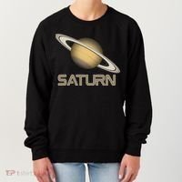Solar System Planet Saturn Rings Outer Space  Women's Sweatshirt thumb 0