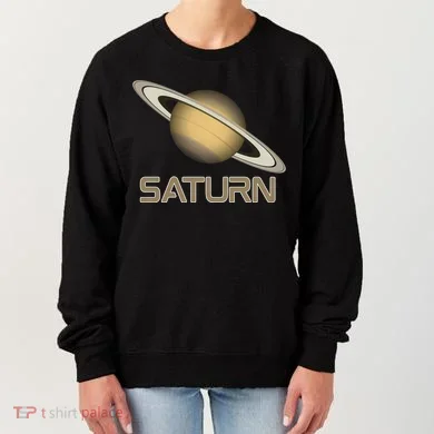 Solar System Planet Saturn Rings Outer Space  Women's Sweatshirt