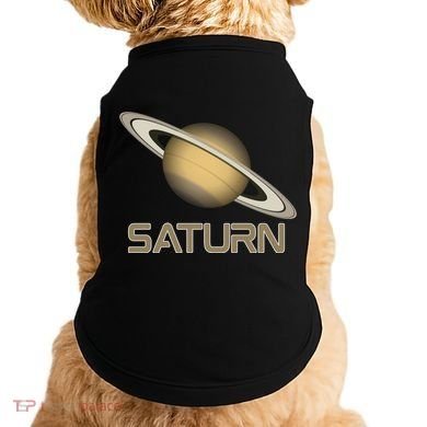 Solar System Planet Saturn Rings Outer Space  Doggie Tank
