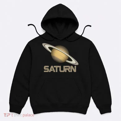 Solar System Planet Saturn Rings Outer Space  Hoodie