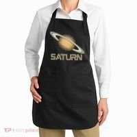 Solar System Planet Saturn Rings Outer Space  Apron thumb 2