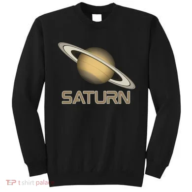 Solar System Planet Saturn Rings Outer Space  Sweatshirt