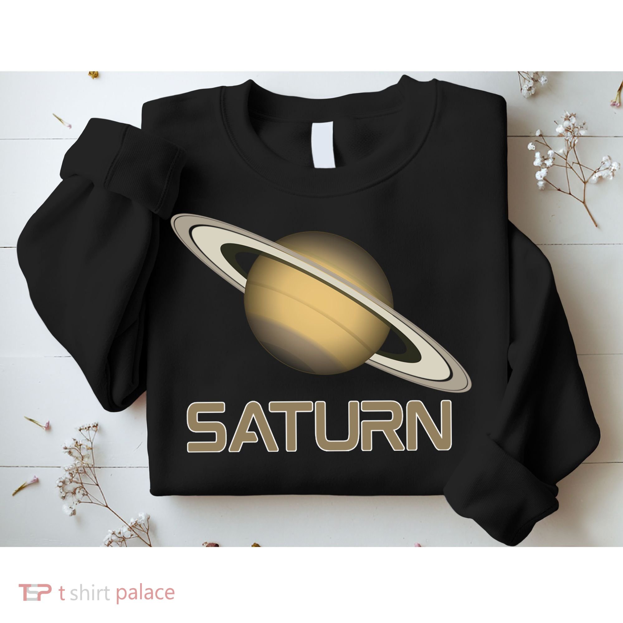 Solar System Planet Saturn Rings Outer Space  Sweatshirt