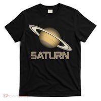 Solar System Planet Saturn Rings Outer Space  T-Shirt thumb 0