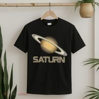 Solar System Planet Saturn Rings Outer Space  T-Shirt thumb 2