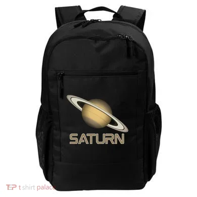 Solar System Planet Saturn Rings Outer Space  Backpack