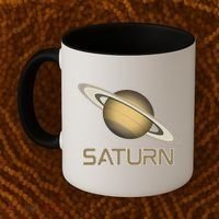 Solar System Planet Saturn Rings Outer Space  Coffee Mug thumb 2