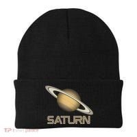 Solar System Planet Saturn Rings Outer Space  Beanie thumb 0