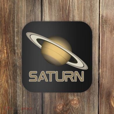 Solar System Planet Saturn Rings Outer Space  Coaster