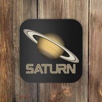 Solar System Planet Saturn Rings Outer Space  Coaster thumb 0