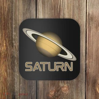 Solar System Planet Saturn Rings Outer Space  Coaster