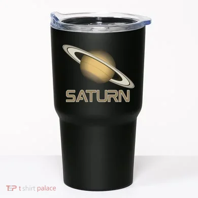 Solar System Planet Saturn Rings Outer Space  Tumbler