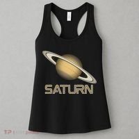 Solar System Planet Saturn Rings Outer Space  Women's Tank Top thumb 3