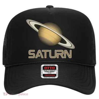 Solar System Planet Saturn Rings Outer Space  Hat