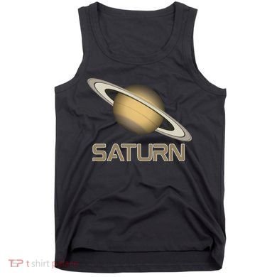 Solar System Planet Saturn Rings Outer Space  Tank Top