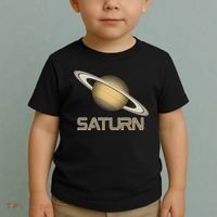 Solar System Planet Saturn Rings Outer Space  Toddler T-Shirt thumb 2