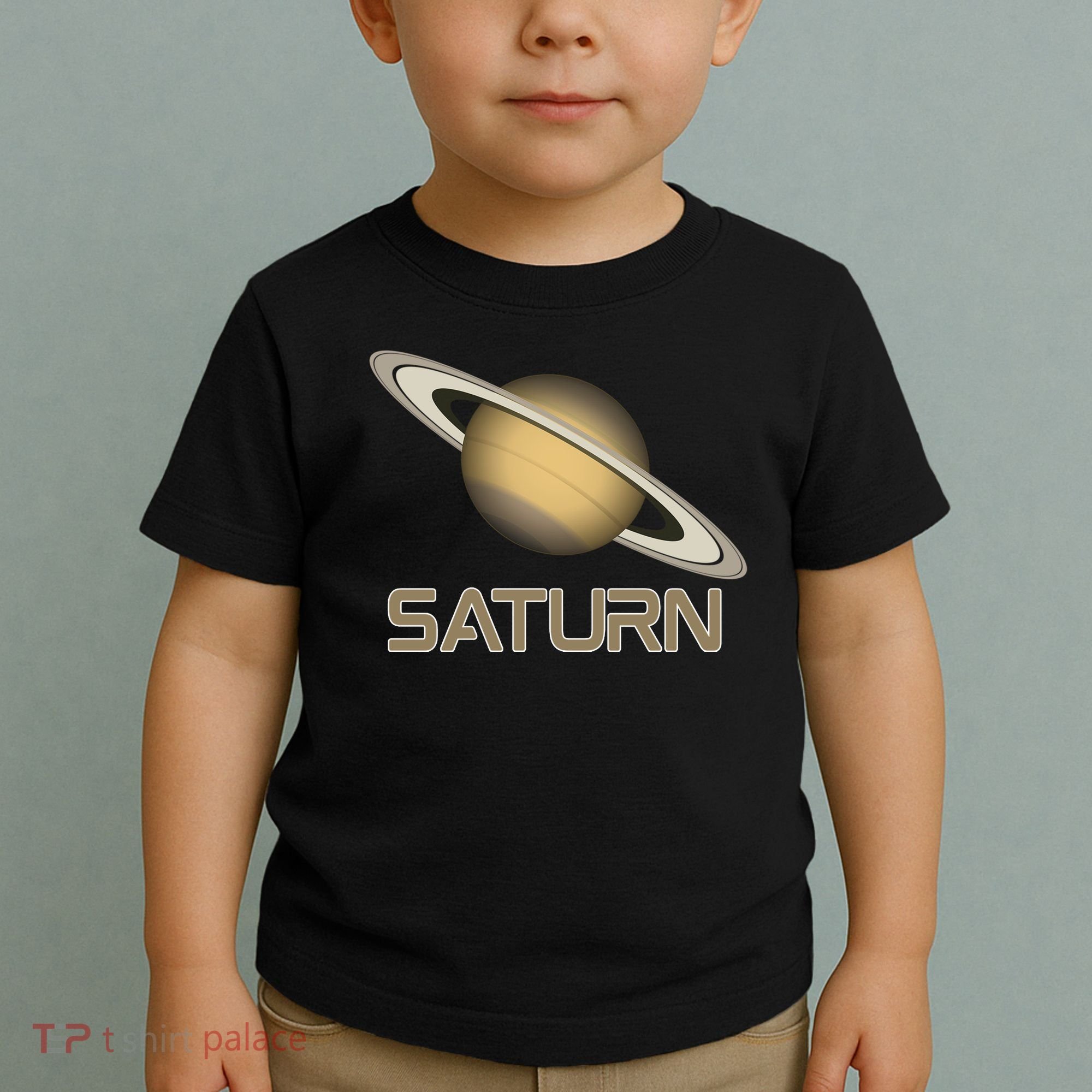 Solar System Planet Saturn Rings Outer Space  Toddler T-Shirt