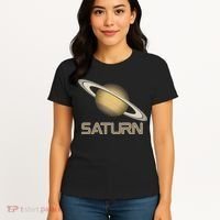 Solar System Planet Saturn Rings Outer Space  Women's T-Shirt thumb 4