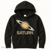 Solar System Planet Saturn Rings Outer Space  Kids Hoodie thumb 0