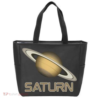 Solar System Planet Saturn Rings Outer Space  Tote Bag